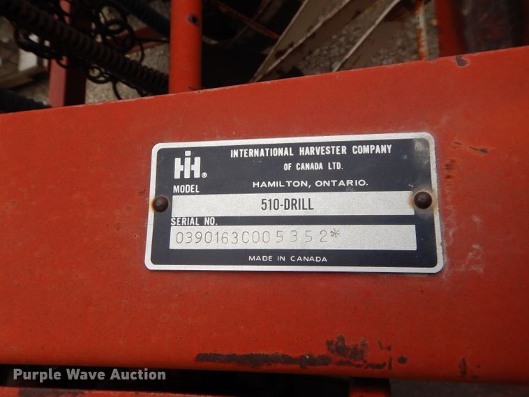 image for item HF9211 International 510  grain drill