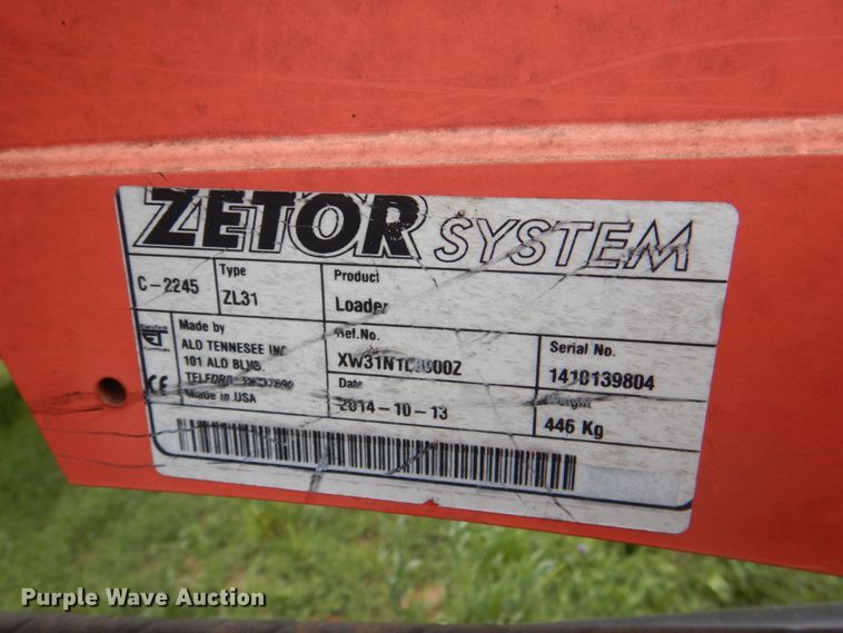 image for item HL9415 2014 Zetor Major 80  tractor