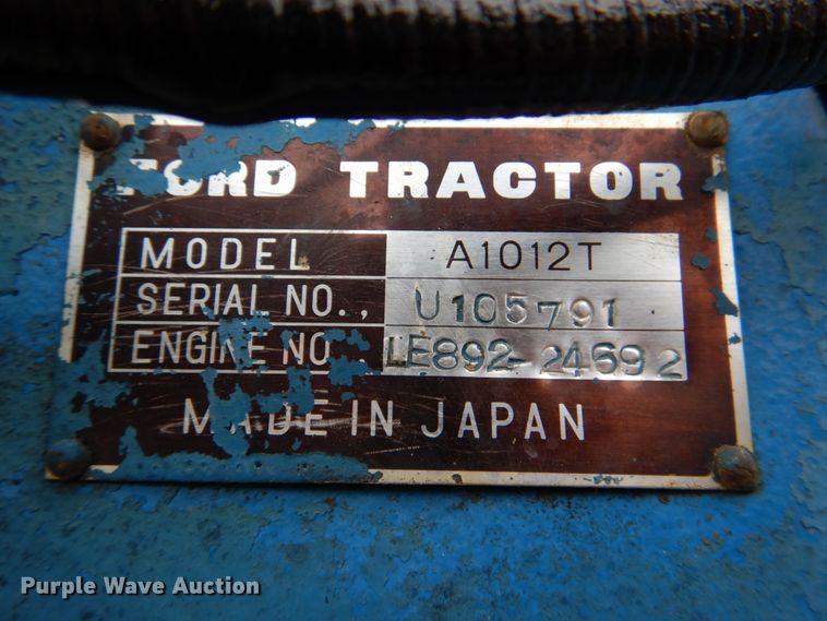 image for item HL9457 Ford A1012T  tractor