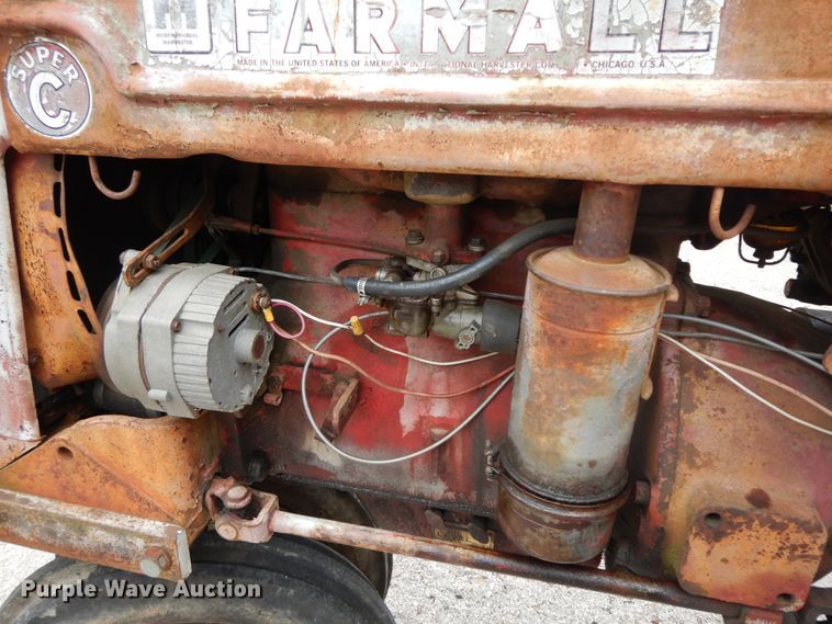 image for item HO9417 1953 Farmall Super C  tractor