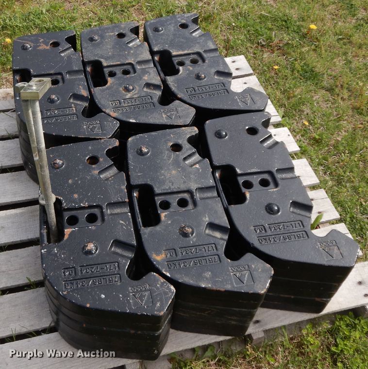 image for item HO9473 (36) AGCO suitcase weights