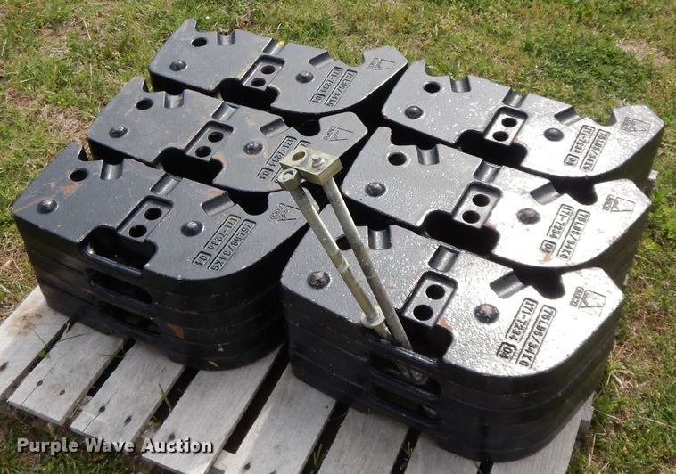 image for item HO9473 (36) AGCO suitcase weights