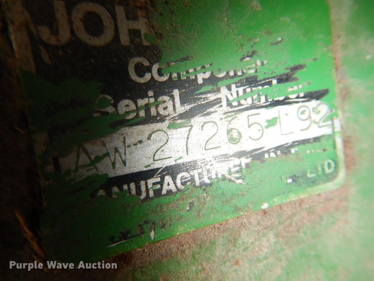 image for item IQ9290 John Deere 1018  rotary mower