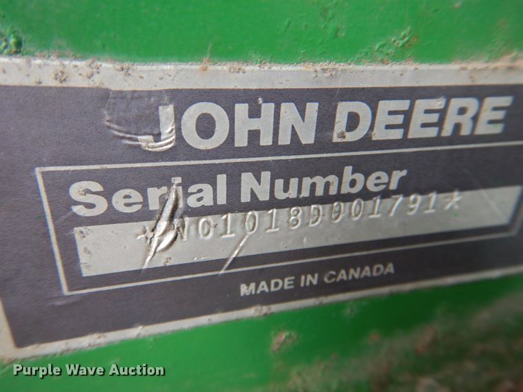 image for item IQ9290 John Deere 1018  rotary mower