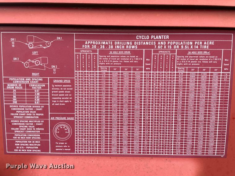 image for item IR9937 International 800 Cyclo Air  planter