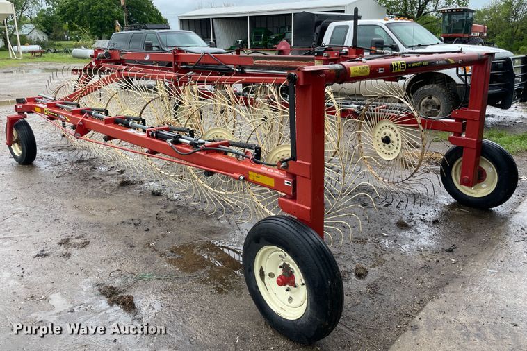 image for item IR9981 H&S BF12HC high capacity hay rake
