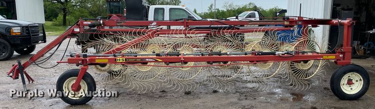 image for item IR9981 H&S BF12HC high capacity hay rake
