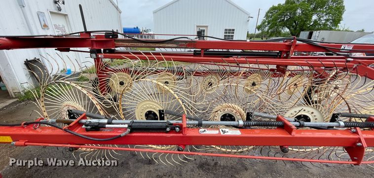 image for item IR9981 H&S BF12HC high capacity hay rake