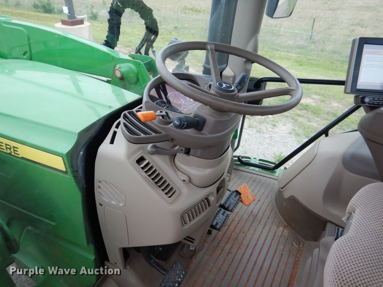 image for item DM3749 2015 John Deere 6120R  MFWD tractor