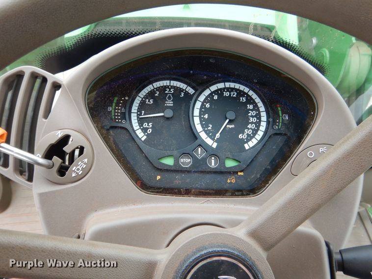 image for item DM3749 2015 John Deere 6120R  MFWD tractor