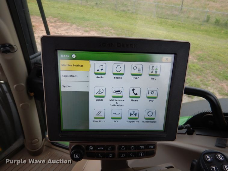 image for item DM3749 2015 John Deere 6120R  MFWD tractor