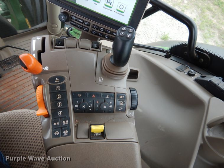 image for item DM3749 2015 John Deere 6120R  MFWD tractor