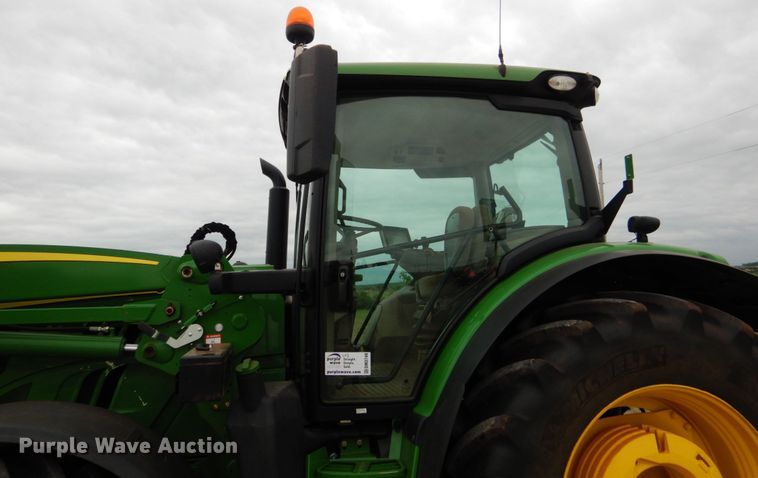 image for item DM3749 2015 John Deere 6120R  MFWD tractor