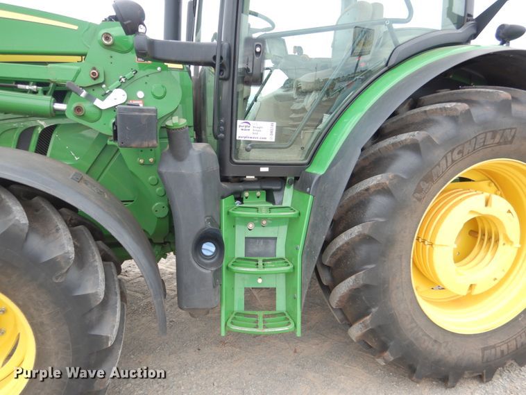 image for item DM3749 2015 John Deere 6120R  MFWD tractor