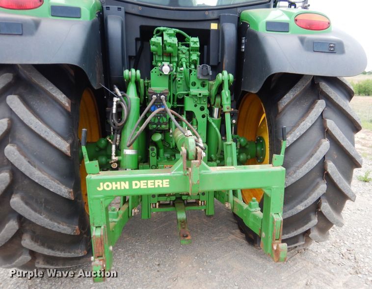image for item DM3749 2015 John Deere 6120R  MFWD tractor