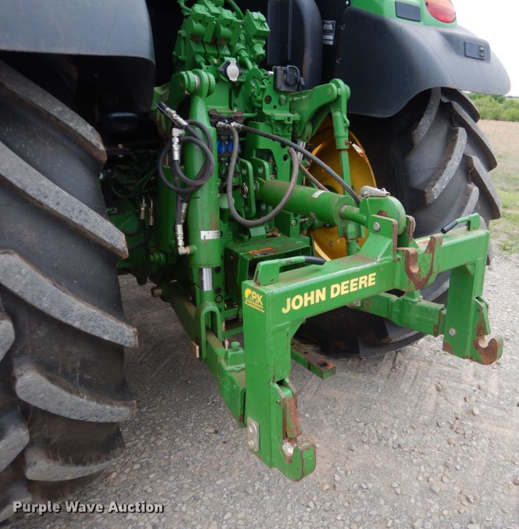 image for item DM3749 2015 John Deere 6120R  MFWD tractor