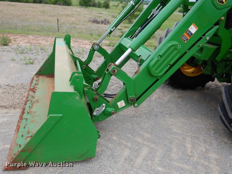 image for item DM3749 2015 John Deere 6120R  MFWD tractor
