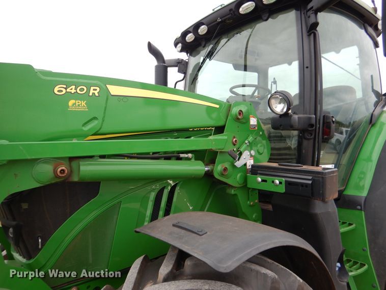 image for item DM3749 2015 John Deere 6120R  MFWD tractor