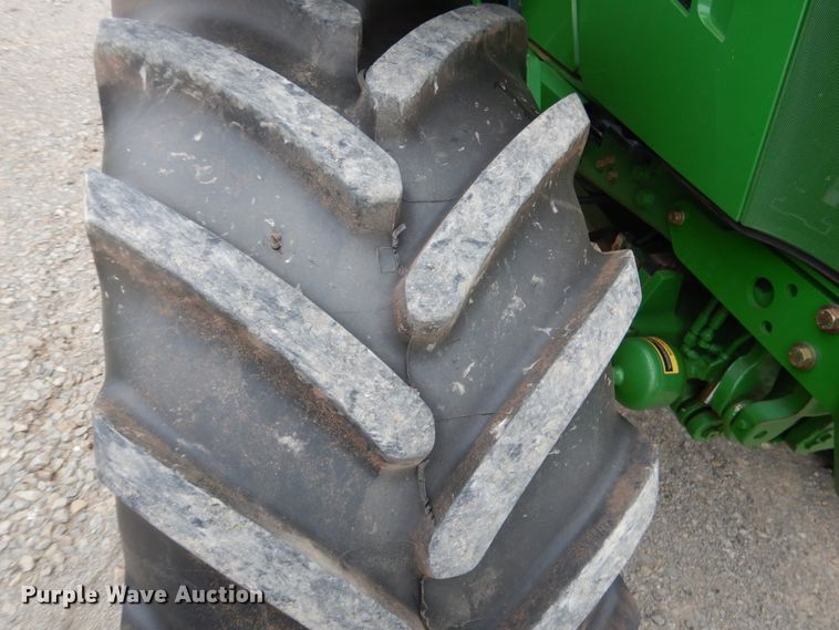 image for item DM3749 2015 John Deere 6120R  MFWD tractor