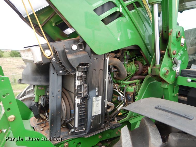 image for item DM3749 2015 John Deere 6120R  MFWD tractor