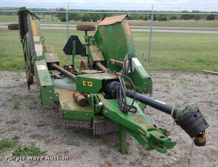 image for item DM3750 John Deere E12  batwing rotary mower