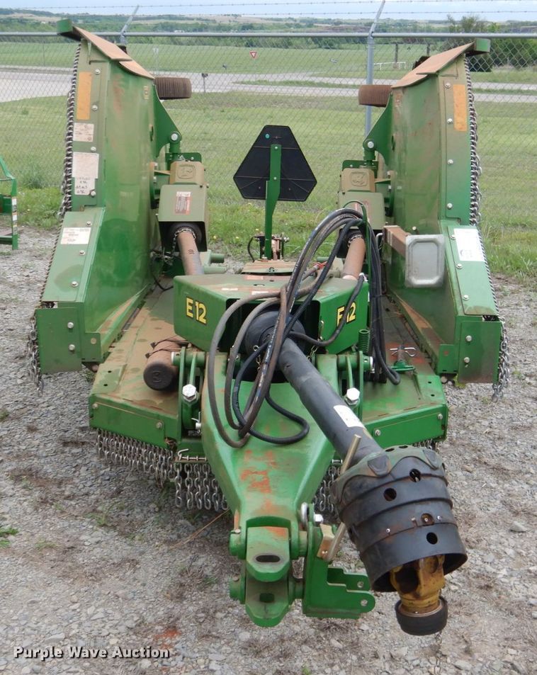 image for item DM3750 John Deere E12  batwing rotary mower