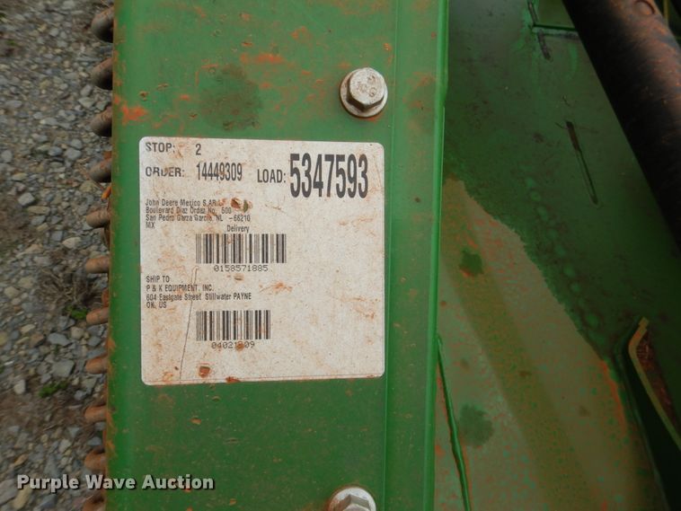 image for item DM3750 John Deere E12  batwing rotary mower