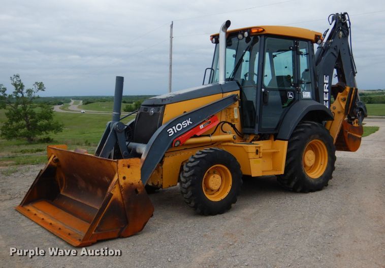 image for item DM3753 2014 John Deere 310SK  backhoe