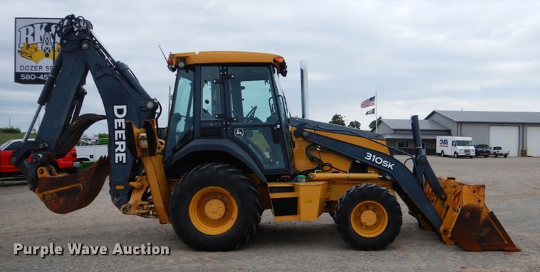 image for item DM3753 2014 John Deere 310SK  backhoe