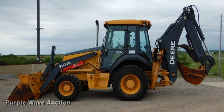 image for item DM3753 2014 John Deere 310SK  backhoe