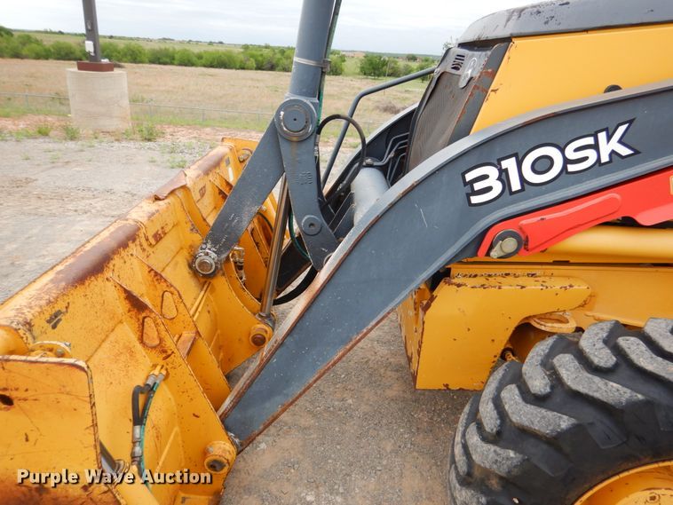 image for item DM3753 2014 John Deere 310SK  backhoe