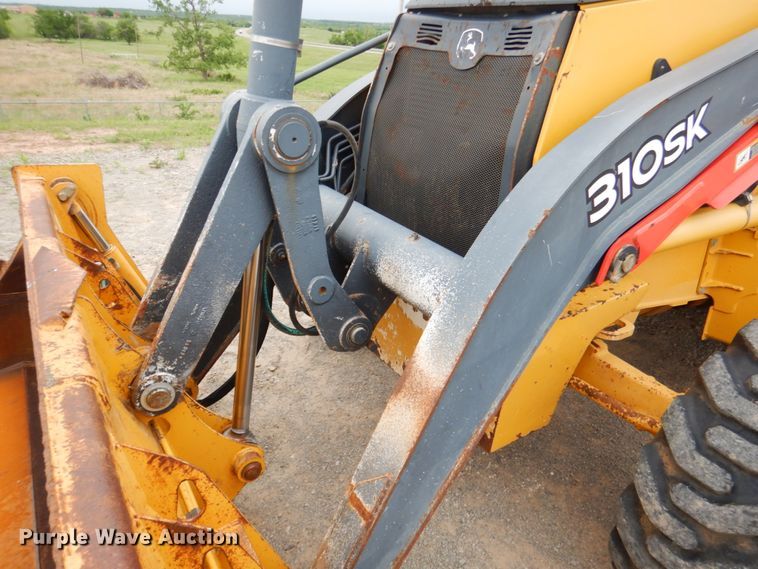 image for item DM3753 2014 John Deere 310SK  backhoe