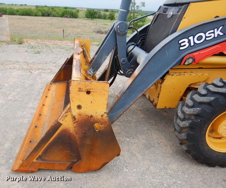 image for item DM3753 2014 John Deere 310SK  backhoe