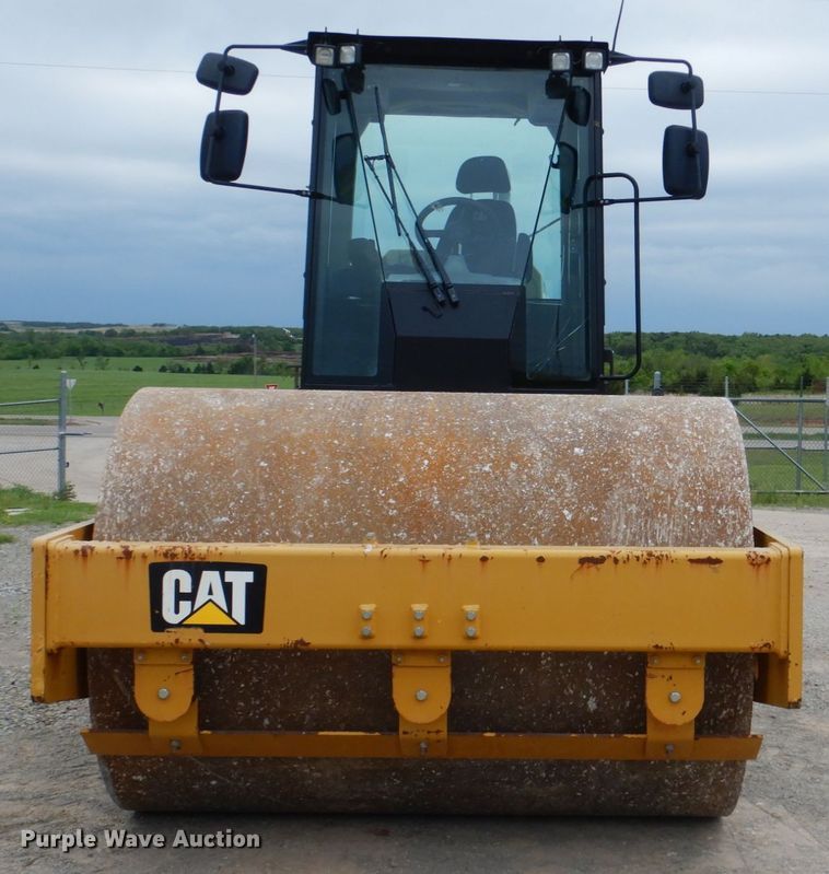 image for item DM3754 2012 Caterpillar CS56B  single drum vibratory roller