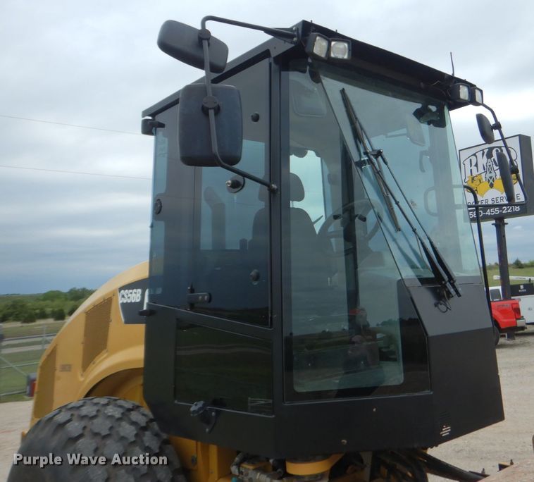 image for item DM3754 2012 Caterpillar CS56B  single drum vibratory roller