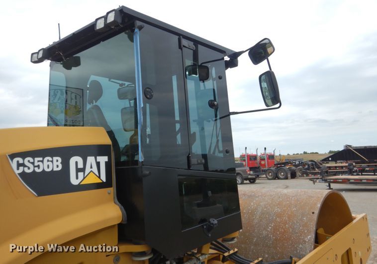 image for item DM3754 2012 Caterpillar CS56B  single drum vibratory roller