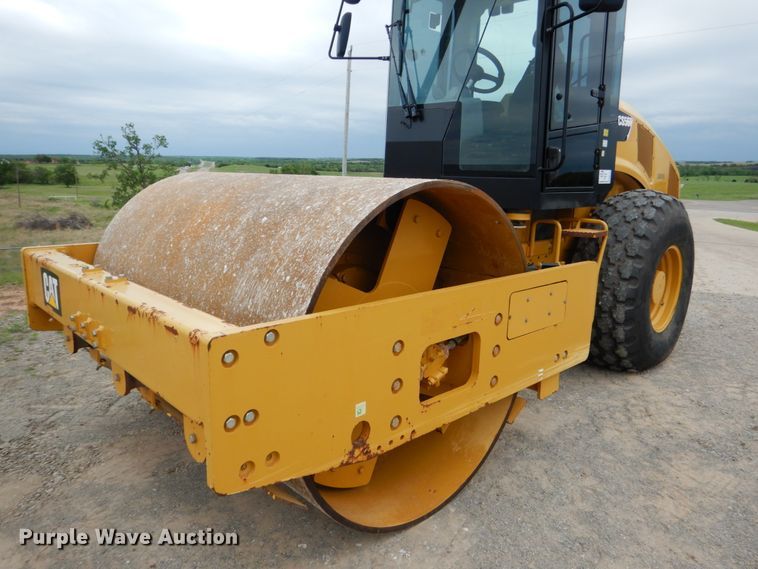 image for item DM3754 2012 Caterpillar CS56B  single drum vibratory roller