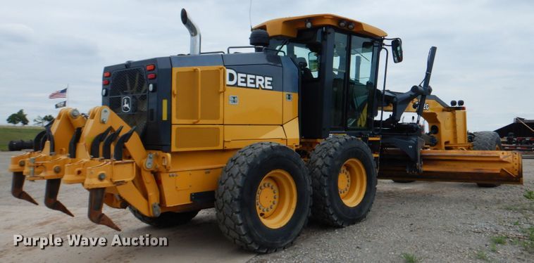 image for item DM3756 2015 John Deere 672G  motor grader
