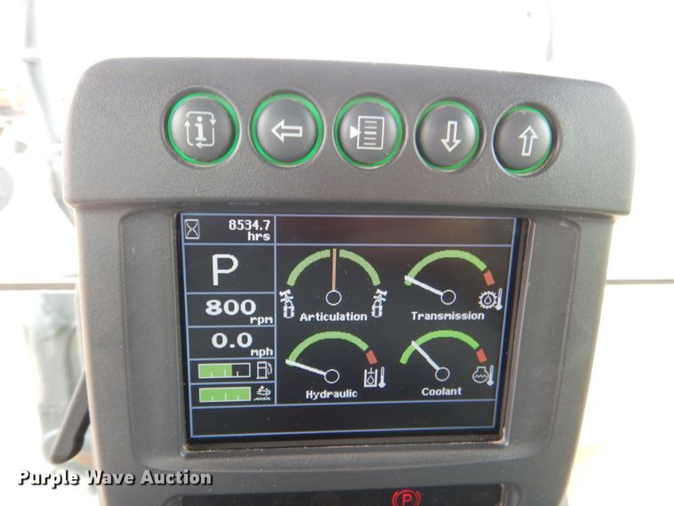 image for item DM3756 2015 John Deere 672G  motor grader