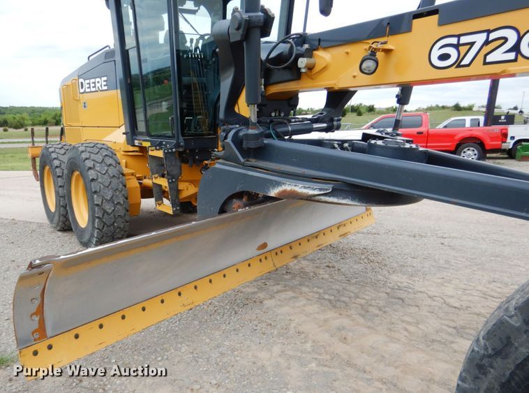 image for item DM3756 2015 John Deere 672G  motor grader