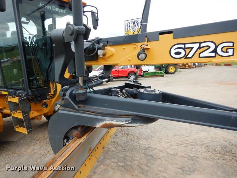 image for item DM3756 2015 John Deere 672G  motor grader