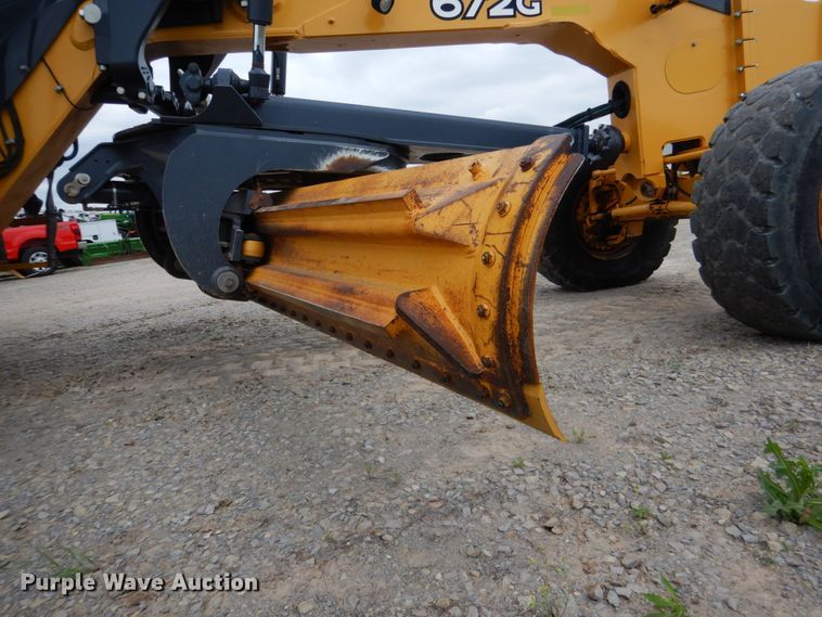 image for item DM3756 2015 John Deere 672G  motor grader