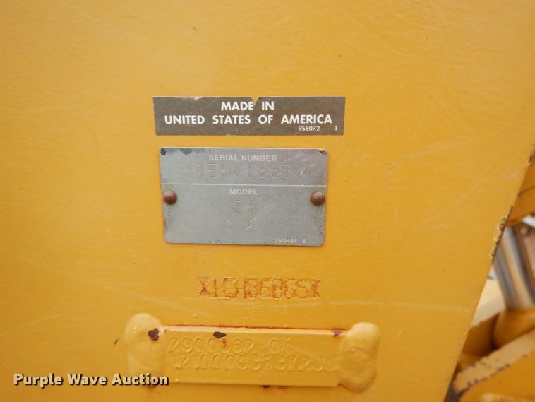 image for item DM3757 2012 Caterpillar D6T XL  dozer