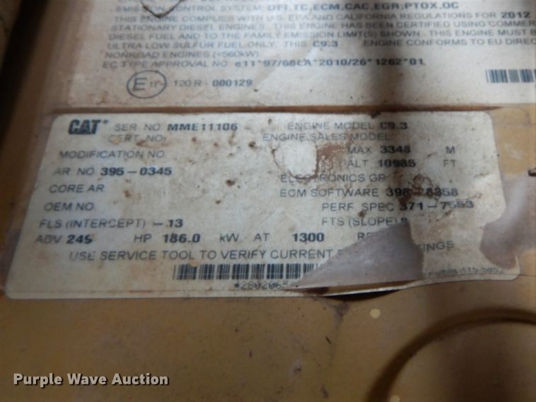 image for item DM3757 2012 Caterpillar D6T XL  dozer