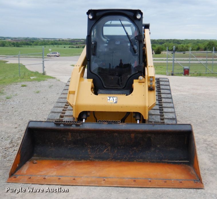 image for item DM3759 2018 Caterpillar 299D2  tracked skid steer loader