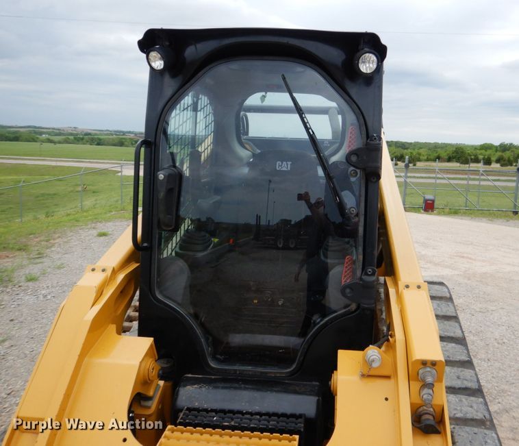 image for item DM3759 2018 Caterpillar 299D2  tracked skid steer loader
