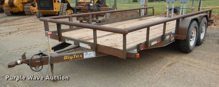 image for item DM3762 2007 Big Tex  utility trailer