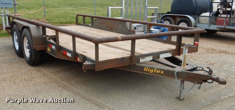 image for item DM3762 2007 Big Tex  utility trailer