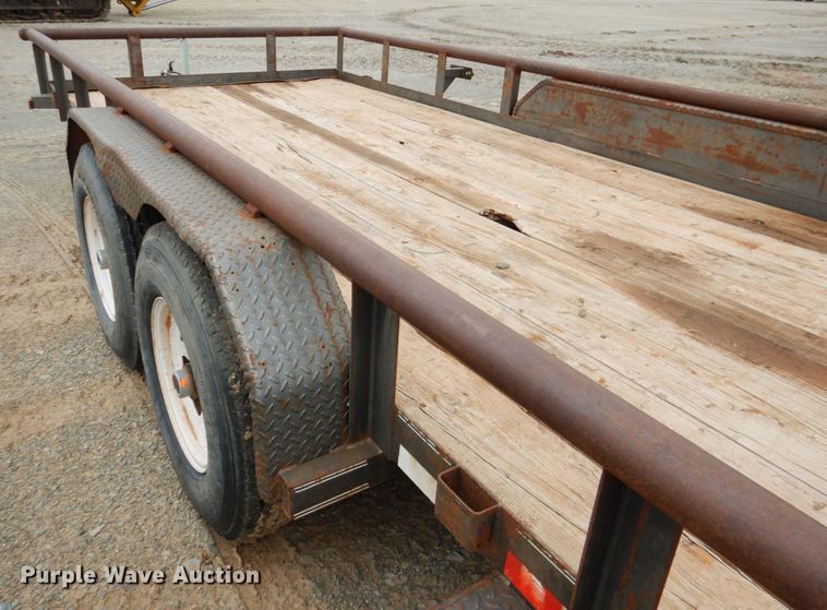 image for item DM3762 2007 Big Tex  utility trailer