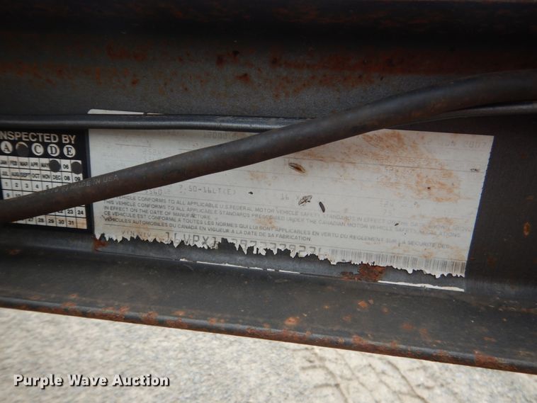 image for item DM3762 2007 Big Tex  utility trailer